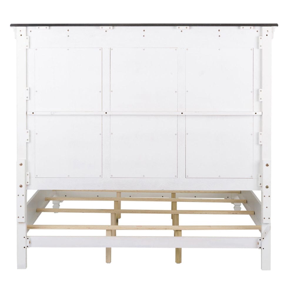 Liberty Furniture - Allyson Park - King California Panel Bed in White - 417-BR-CPB view 5