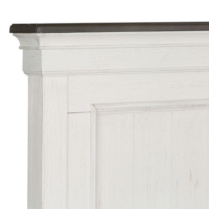 Liberty Furniture - Allyson Park - King California Panel Bed in White - 417-BR-CPB view 6