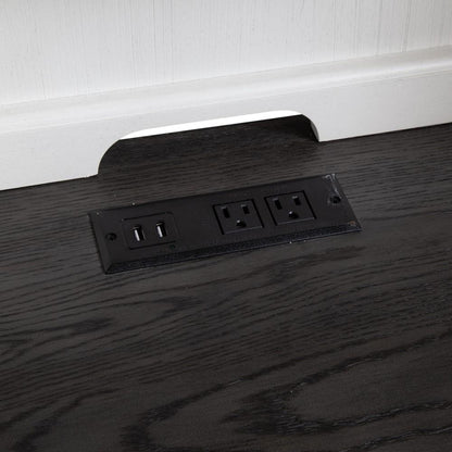 Liberty Furniture - Allyson Park L Shaped Desk Set - 417-HOJ-LSD veiw 3