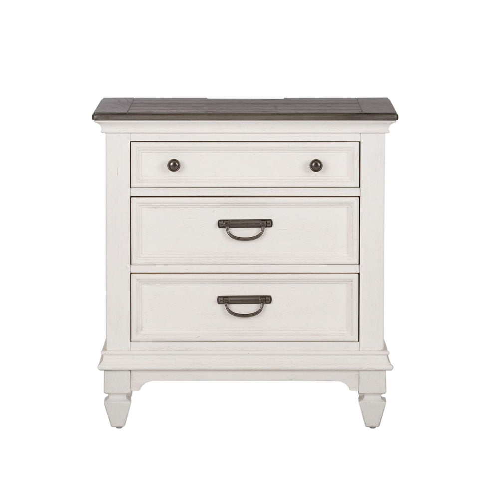 Liberty Furniture - Allyson Park Queen Panel Bed, 2 Nightstands - 417-BR-QPB2NS view 6