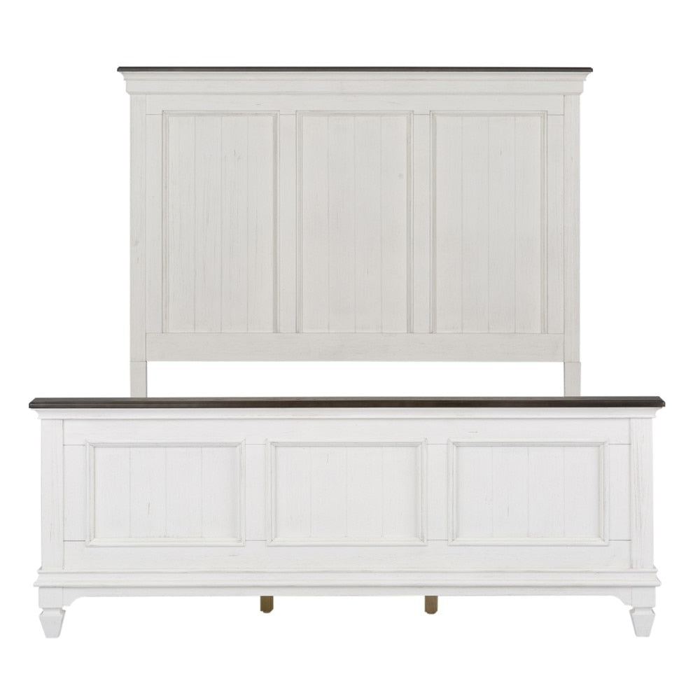 Liberty Furniture - Allyson Park Queen Panel Bed - 417-BR-QPB veiw 2