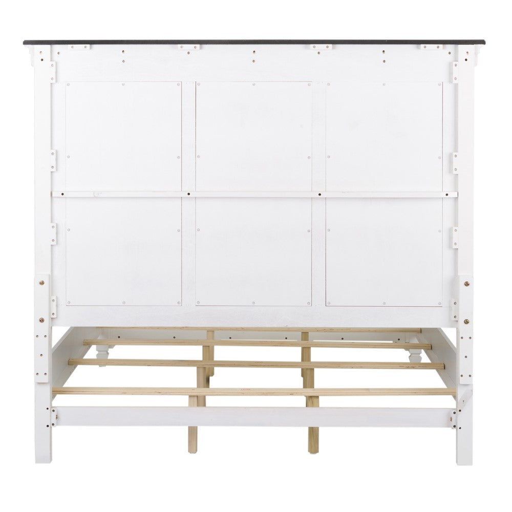 Liberty Furniture - Allyson Park Queen Panel Bed - 417-BR-QPB veiw 5