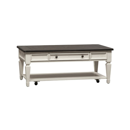 Liberty Furniture - Allyson Park Rectangular Cocktail Table - 417-OT1010 veiw 2