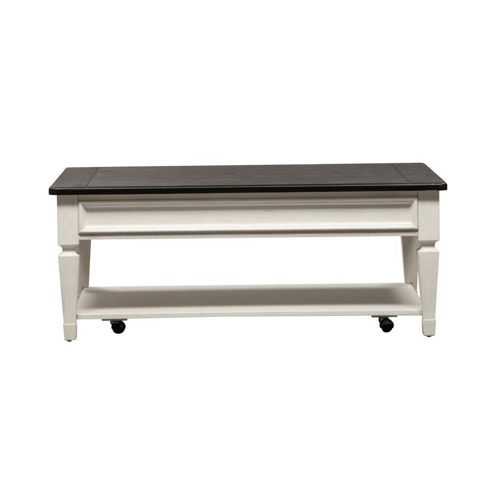 Liberty Furniture - Allyson Park Rectangular Cocktail Table - 417-OT1010 veiw 5