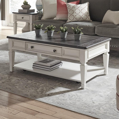 Liberty Furniture - Allyson Park Rectangular Cocktail Table - 417-OT1010 veiw 8