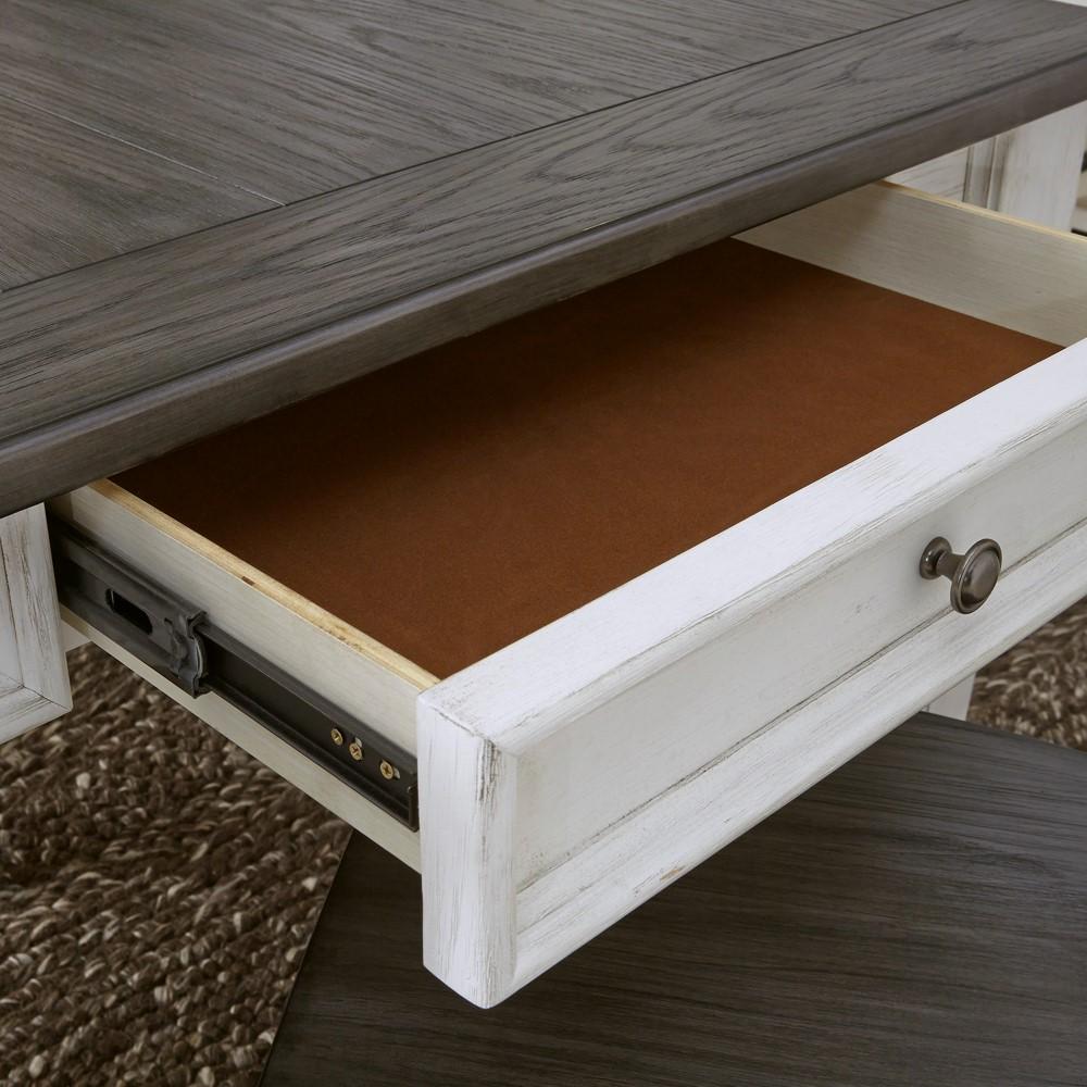 Liberty Furniture - Allyson Park Rectangular Leg Table - 417-T4072 veiw 8