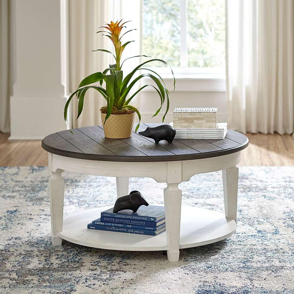 Liberty Furniture - Allyson Park Round Cocktail Table - 417-OT1011 veiw 1
