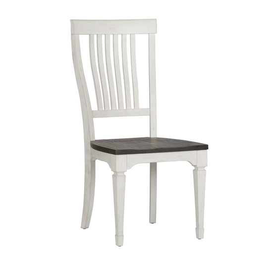 Liberty Furniture - Allyson Park Slat Back Side Chair (Set of 2) - 417-C1500S veiw 1