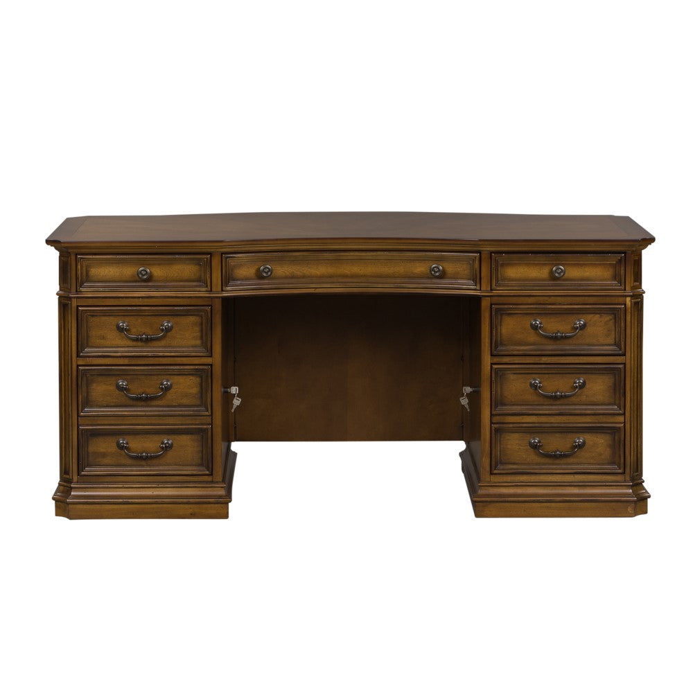 Liberty Furniture - Amelia 5 Piece Jr Executive Set - 487-HOJ-5JES veiw 2
