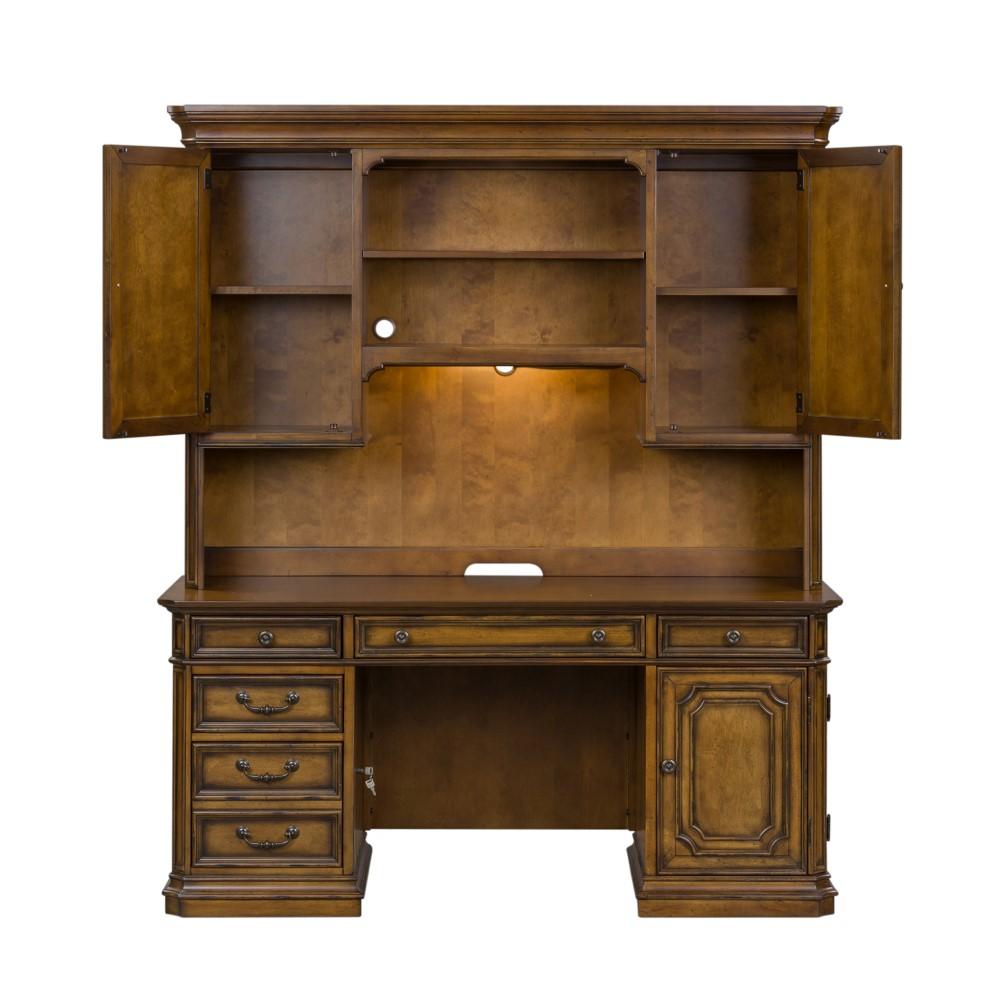 Liberty Furniture - Amelia 5 Piece Jr Executive Set - 487-HOJ-5JES veiw 9