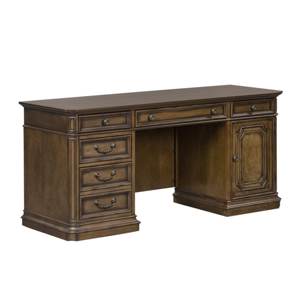 Liberty Furniture - Amelia - Credenza in Brown - 487-HOJ-CS view 1