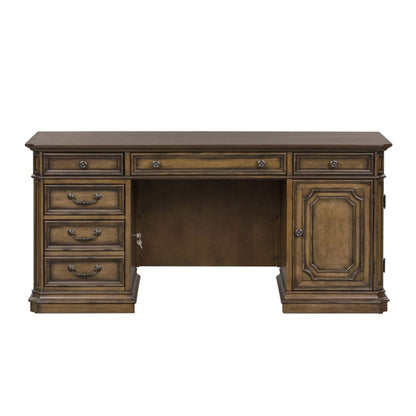 Liberty Furniture - Amelia - Credenza in Brown - 487-HOJ-CS view 2