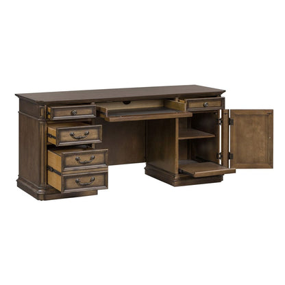 Liberty Furniture - Amelia - Credenza in Brown - 487-HOJ-CS view 3
