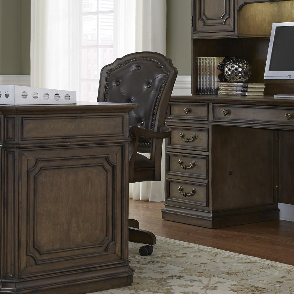 Liberty Furniture - Amelia Jr Executive Office Chair - 487-HO197 veiw 2