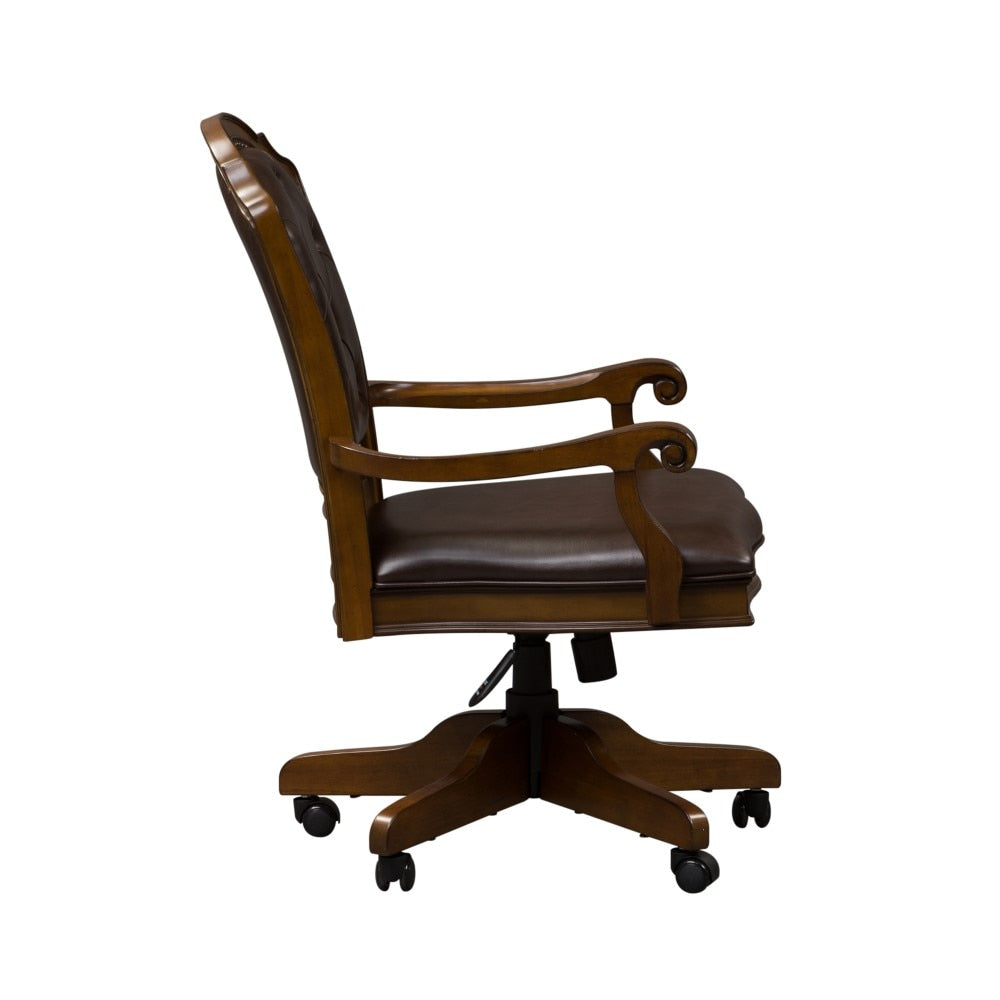 Liberty Furniture - Amelia Jr Executive Office Chair - 487-HO197 veiw 4