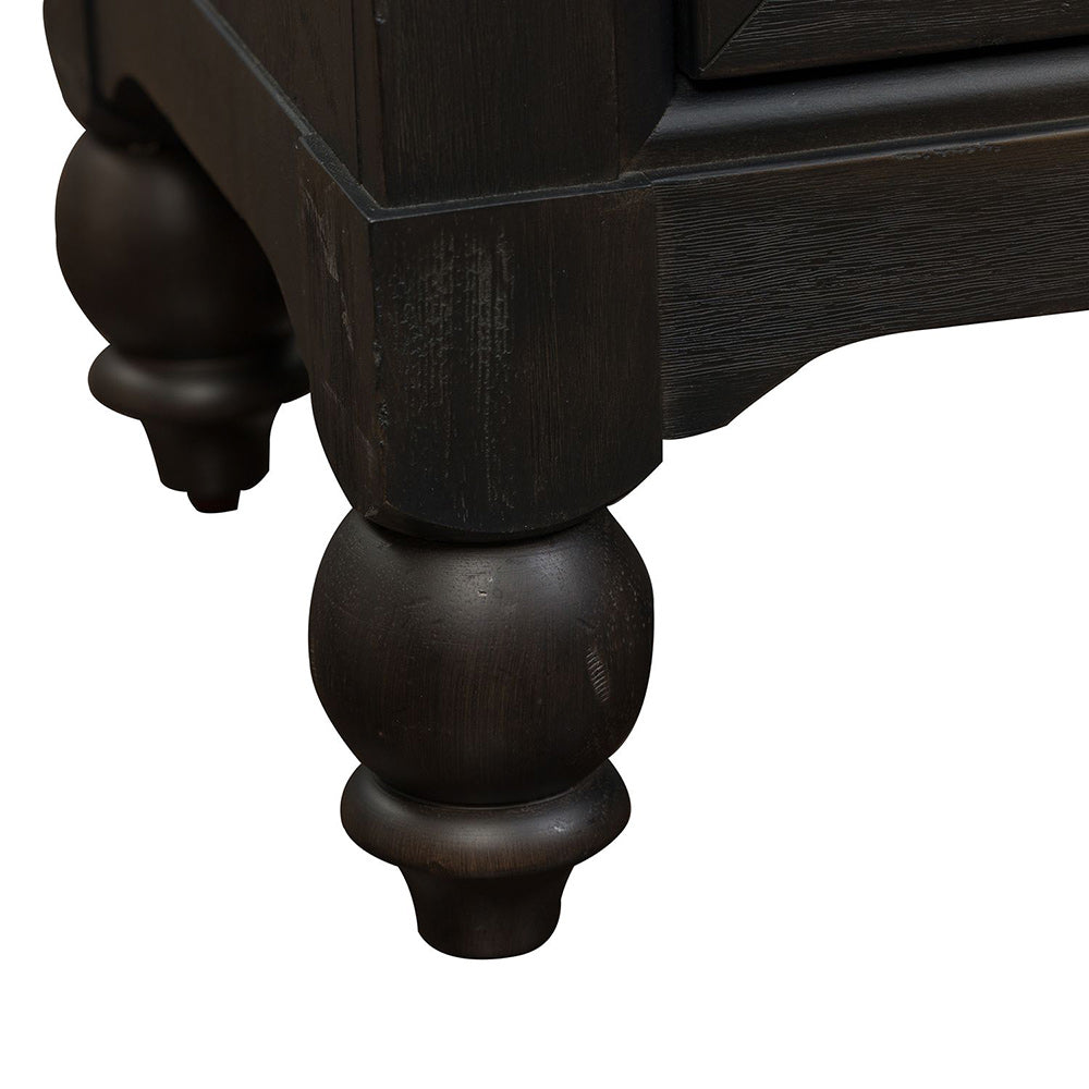 Liberty Furniture - Americana Farmhouse 2 Drawer Night Stand w/ Charging Station - Black - 615-BR61-B view 7
