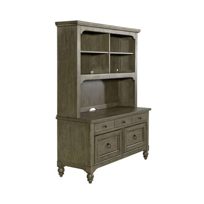 Liberty Furniture - Americana Farmhouse Credenza & Hutch  - 615-HO-CHS veiw 2