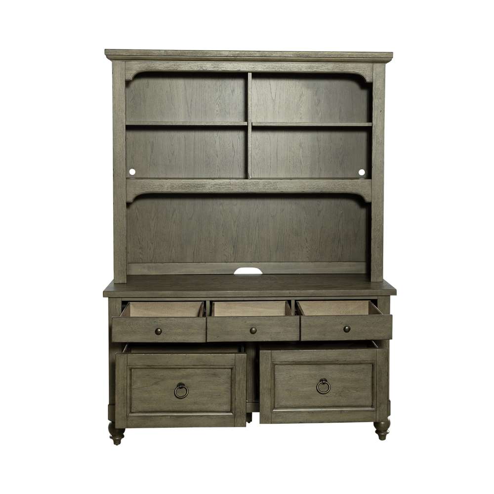 Liberty Furniture - Americana Farmhouse Credenza & Hutch  - 615-HO-CHS veiw 13