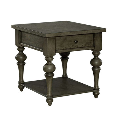 Liberty Furniture - Americana Farmhouse Drawer End Table - 615-OT1020 veiw 2