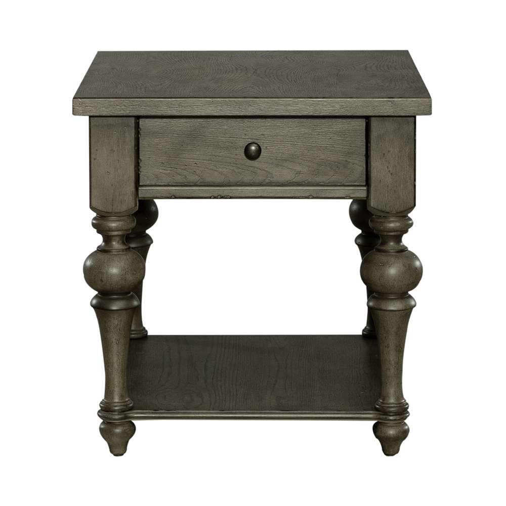 Liberty Furniture - Americana Farmhouse Drawer End Table - 615-OT1020 veiw 6