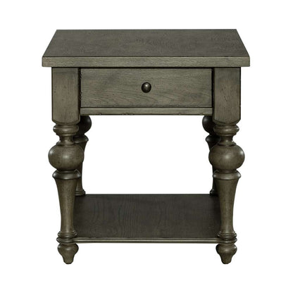 Liberty Furniture - Americana Farmhouse Drawer End Table - 615-OT1020 veiw 6