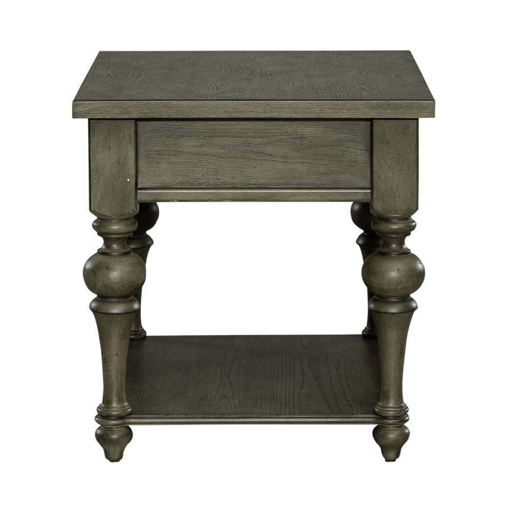 Liberty Furniture - Americana Farmhouse Drawer End Table - 615-OT1020 veiw 8