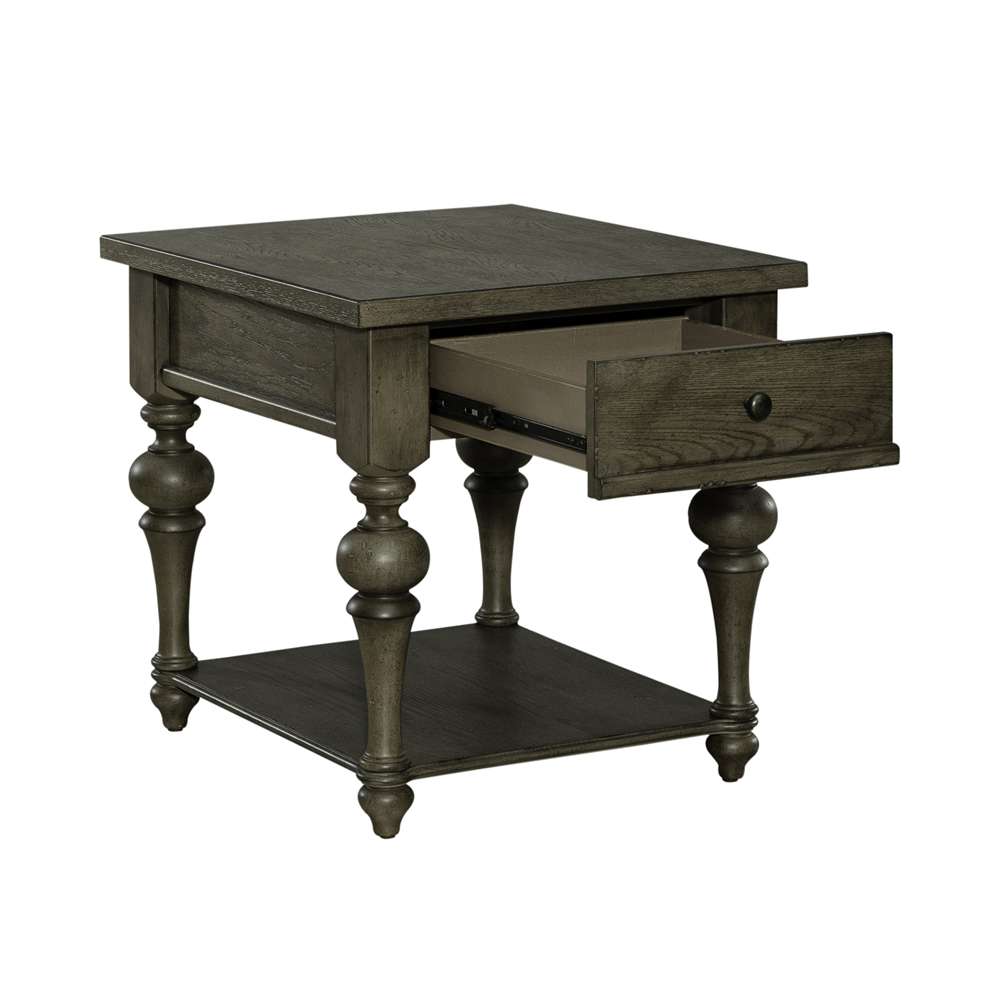 Liberty Furniture - Americana Farmhouse Drawer End Table - 615-OT1020 veiw 10