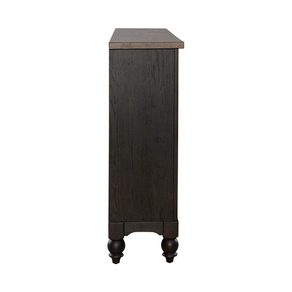 Liberty Furniture - Americana Farmhouse Hall Buffet- Black - 615-HB7242-B view 3