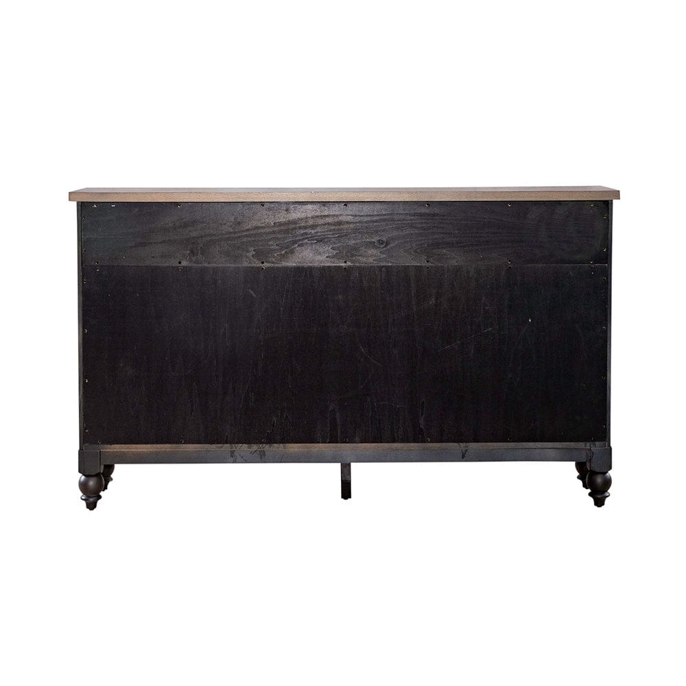 Liberty Furniture - Americana Farmhouse Hall Buffet- Black - 615-HB7242-B view 4