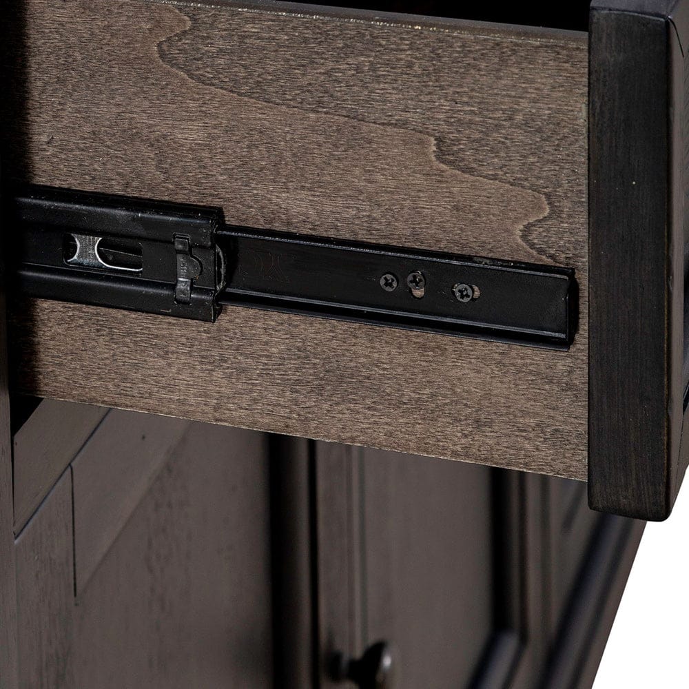 Liberty Furniture - Americana Farmhouse Hall Buffet- Black - 615-HB7242-B view 9
