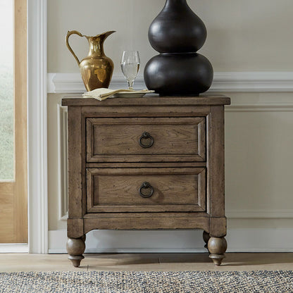 Liberty Furniture - Americana Farmhouse King Shelter Bed, 2 Night Stands - 615-BR-KSH2NS view 11