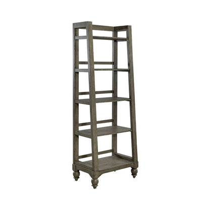 Liberty Furniture - Americana Farmhouse Leaning Pier Bookcase - 615-HO201 veiw 2