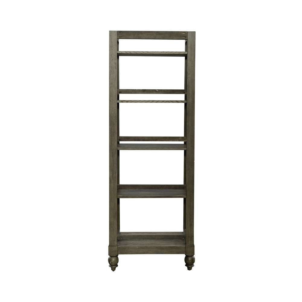 Liberty Furniture - Americana Farmhouse Leaning Pier Bookcase - 615-HO201 veiw 5