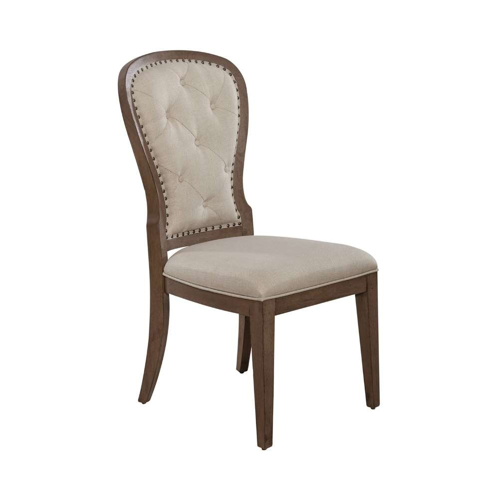 Liberty Furniture - Americana Farmhouse Opt 7 Piece Leg Table Set  - 615-DR-O7LGS veiw 2