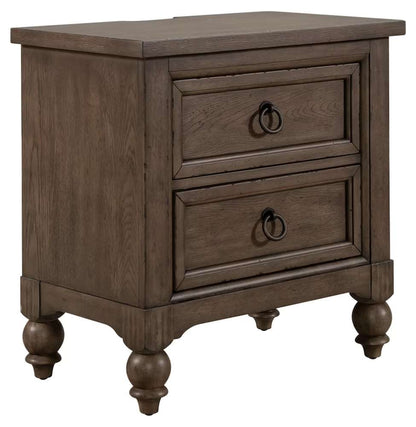 Liberty Furniture - Americana Farmhouse Queen Shelter Bed, Dresser & Mirror, Chest, Night Stand  - 615-BR-QSHDMCN veiw 5