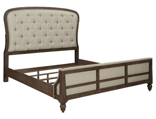 Liberty Furniture - Americana Farmhouse Queen Shelter Bed, Dresser & Mirror  - 615-BR-QSHDM veiw 2