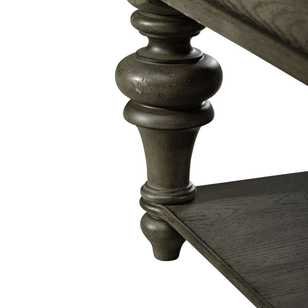 Liberty Furniture - Americana Farmhouse Rectangular Cocktail Table - 615-OT1010 veiw 6