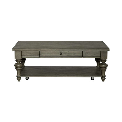Liberty Furniture - Americana Farmhouse Rectangular Cocktail Table - 615-OT1010 veiw 8