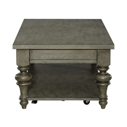 Liberty Furniture - Americana Farmhouse Rectangular Cocktail Table - 615-OT1010 veiw 9