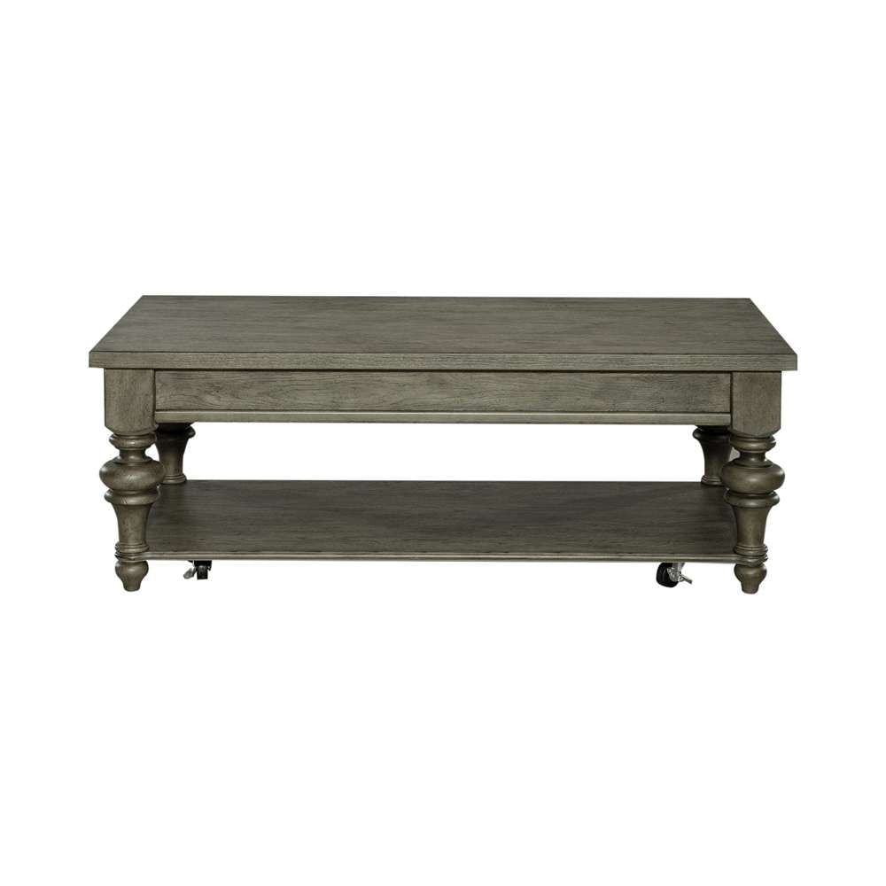 Liberty Furniture - Americana Farmhouse Rectangular Cocktail Table - 615-OT1010 veiw 10