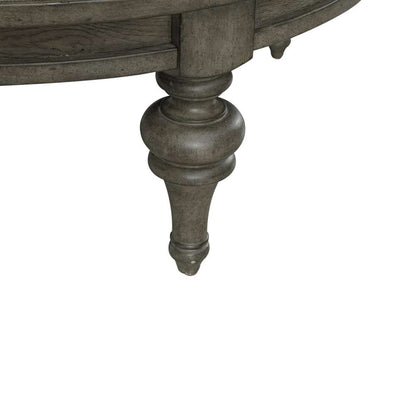Liberty Furniture - Americana Farmhouse Round Cocktail Ottoman - 615-OT1080 veiw 6