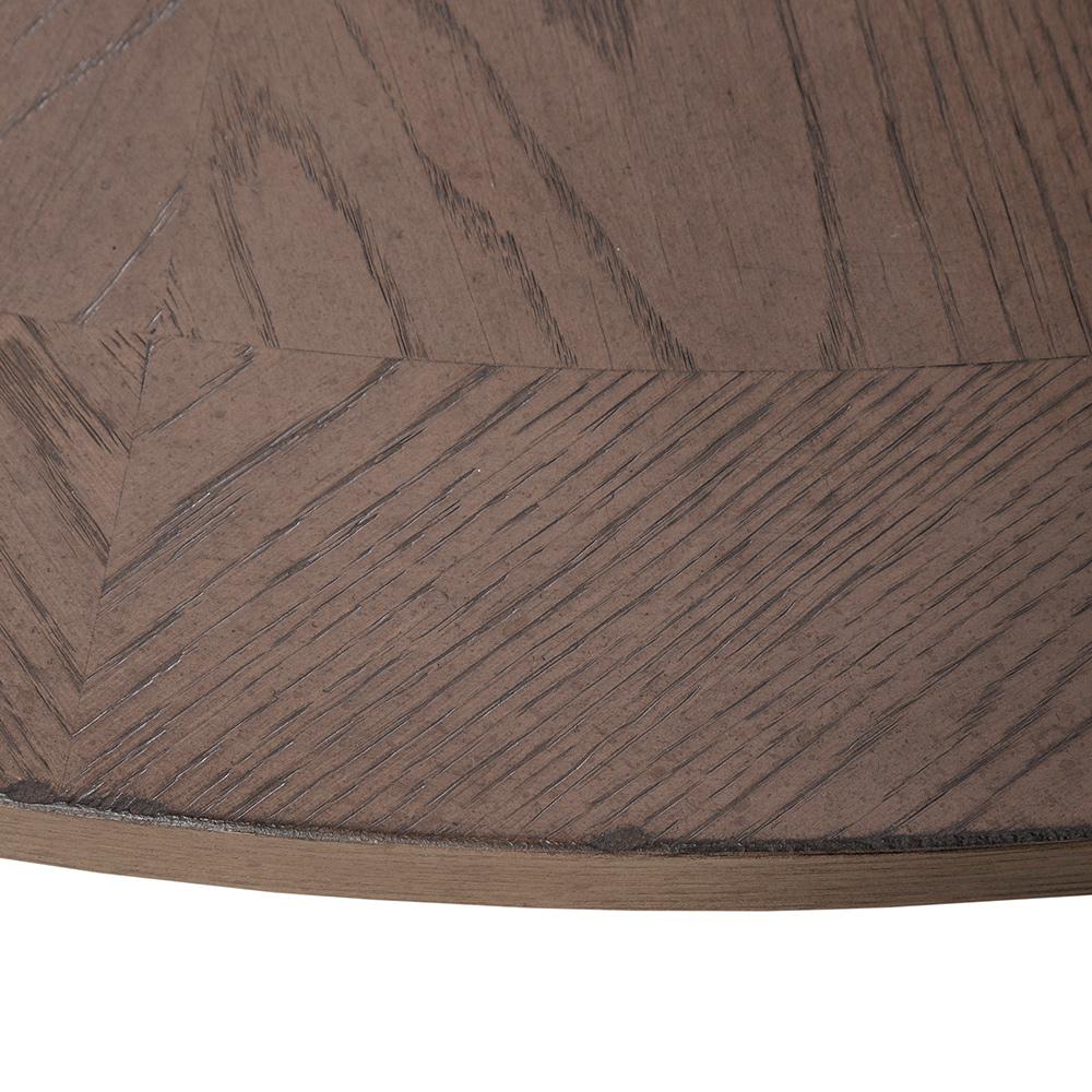 Liberty Furniture - Americana Farmhouse Single Pedestal Table in Black in Dusty Taupe & Black - 615-DR-OPED veiw 3
