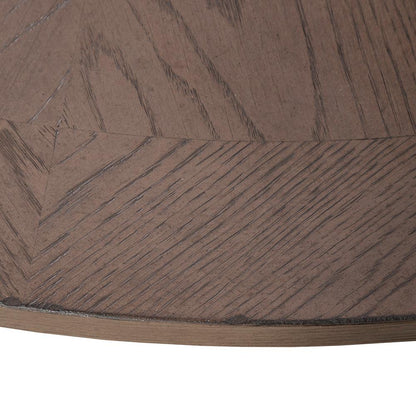 Liberty Furniture - Americana Farmhouse Single Pedestal Table in Black in Dusty Taupe & Black - 615-DR-OPED veiw 3