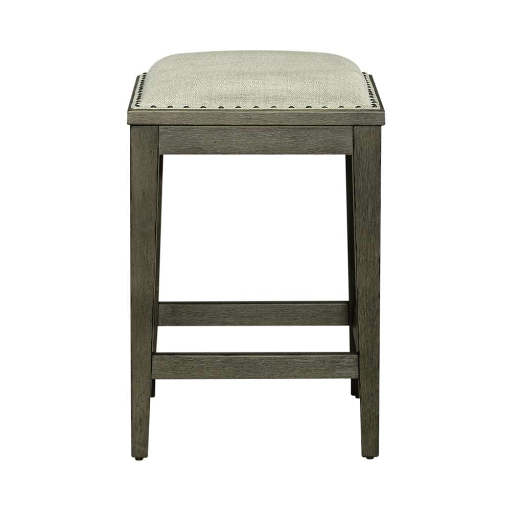 Liberty Furniture - Americana Farmhouse Uph Console Stool - 615-OT9001 veiw 3