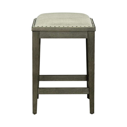 Liberty Furniture - Americana Farmhouse Uph Console Stool - 615-OT9001 veiw 3