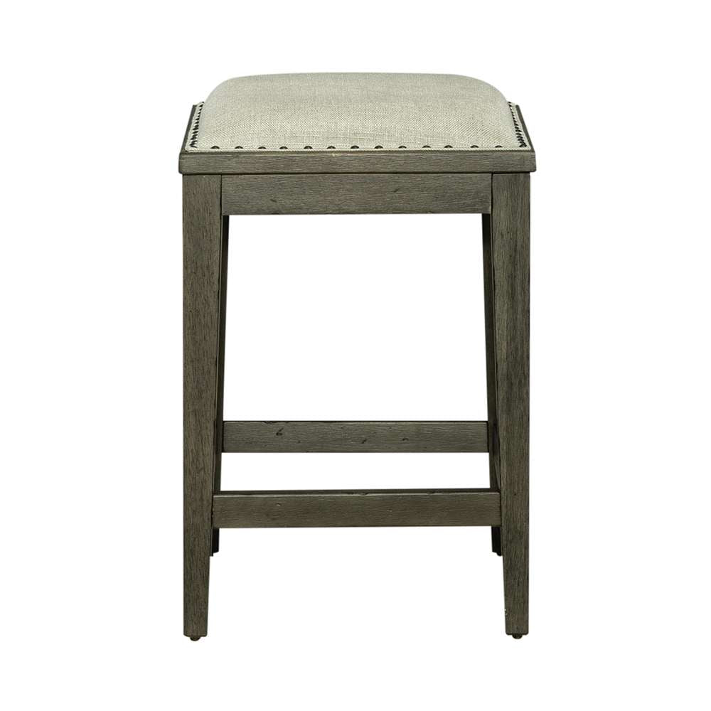 Liberty Furniture - Americana Farmhouse Uph Console Stool - 615-OT9001 veiw 4
