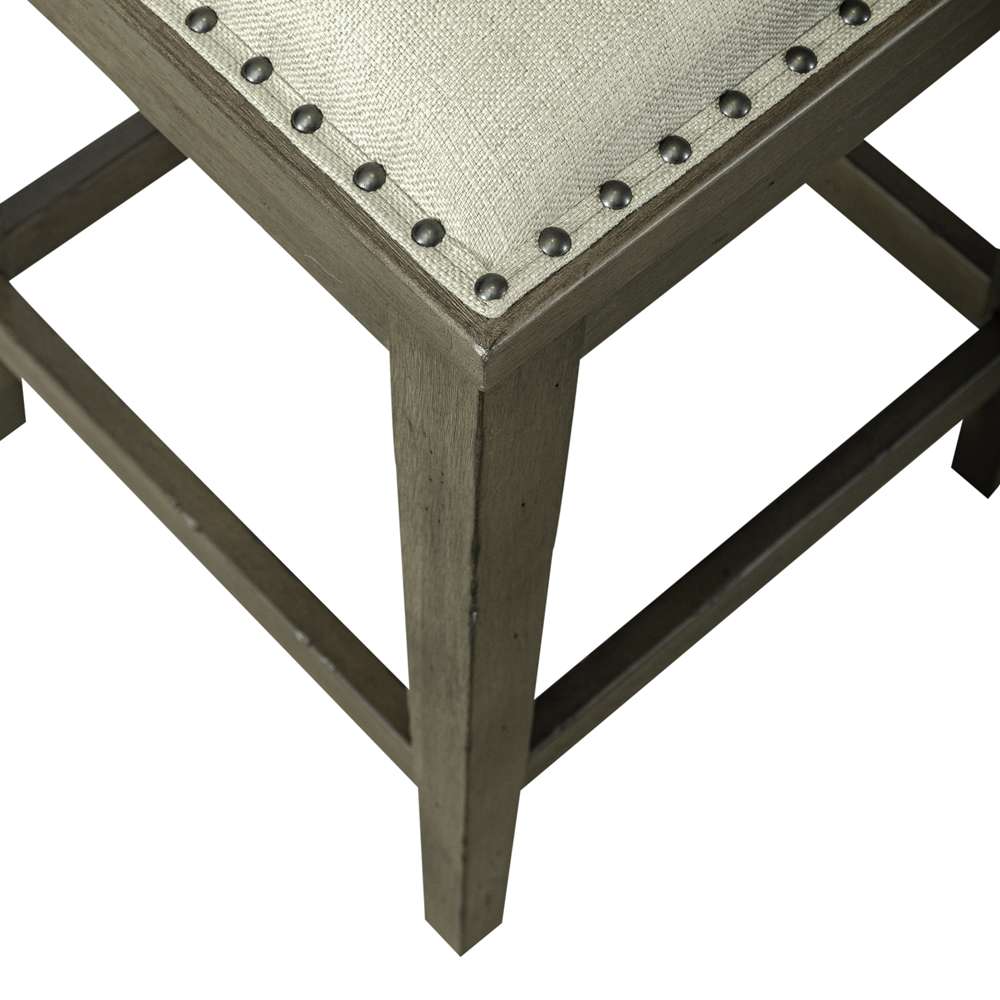 Liberty Furniture - Americana Farmhouse Uph Console Stool - 615-OT9001 veiw 6