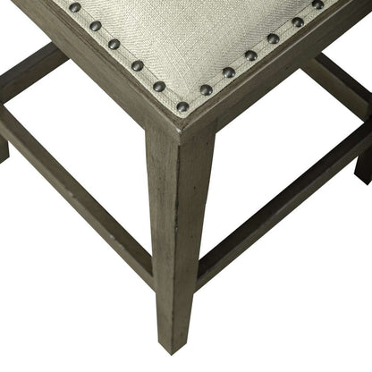 Liberty Furniture - Americana Farmhouse Uph Console Stool - 615-OT9001 veiw 6