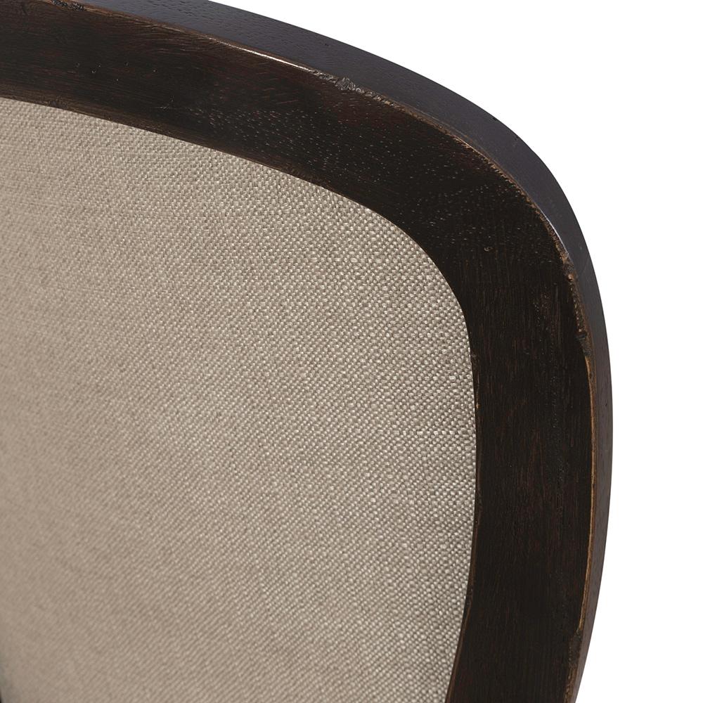 Liberty Furniture - Americana Farmhouse Uph Tufted Back Side Chair - Black in Dusty Taupe & Black - 615-C0501S-B veiw 9