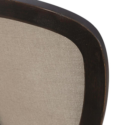 Liberty Furniture - Americana Farmhouse Uph Tufted Back Side Chair - Black in Dusty Taupe & Black - 615-C0501S-B veiw 9